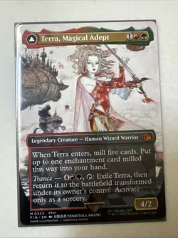 MTG Terra, Magical Adept (Borderless) (Non-Foil) - Final Fantasy (FIN) 0323 FFVI - Image 1