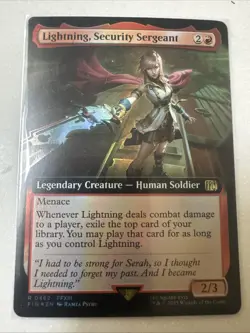 Lightning, Security Sergeant Foil - PRM 0002 NM - MTG Magic - Image 1