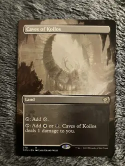 Magic The Gathering MTG - Caves of Koilos (Borderless) - Dominaria United - Image 1