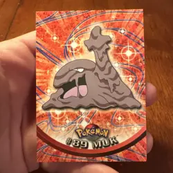 Muk #89 Pokemon Topps Series 2- Blue Logo - Image 1