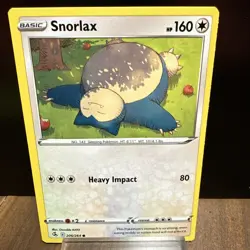 Snorlax - 206/264 - Fusion Strike Set - Pokemon Card - NM - Image 1