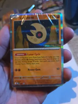 Pokemon Stamped Mega Evolution Lunatone Build & Battle Deck (Factory sealed) - Image 1