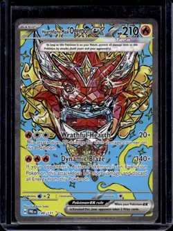 2025 Pokemon SV Prismatic Evolutions Hearthflame Mask Ogerpon ex #148/131 - Image 1