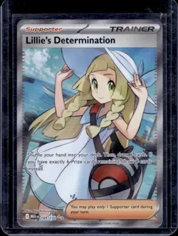 2025 Pokemon Mega Evolution Lillie's Determination Ultra Rare #169/132 - Image 1