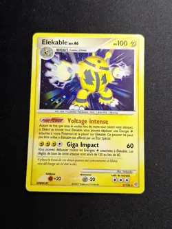 Elekable 3/130 Holo DP Diamant et Perle Carte Pokemon FR - Image 1