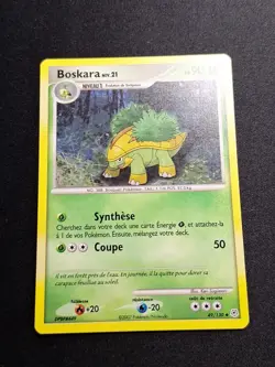 Boskara 49/130 DP Diamant et perle de base Carte Pokemon FR - Image 1