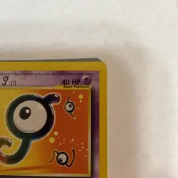 Unown J - 38 Black Star Promo Pokemon - LP dd - Image 5
