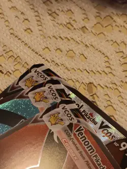 6Pikachu Pokemon Card Holo GX VSTAR VMAX GX EX Cosplay Art - Image 5