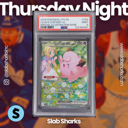 2025 POKEMON SV JOURNEY TOGETHER JTG EN #184/159 LILLIE'S CLEFAIRY EX SIR PSA 9 - Image 1