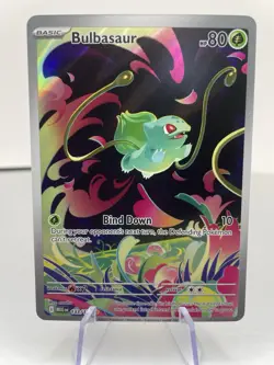 Bulbasaur 133/132 - Illustration Rare - Mega Evolution - Pokemon TCG NM - Image 1