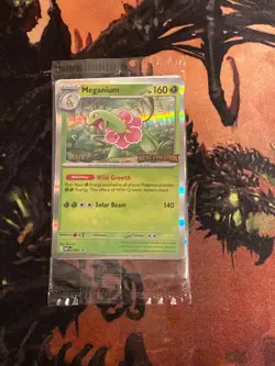 Pokemon TCG - Mega Evolution - Prerelease STAFF Promo Pack (SEALED) Set Of 4 - Image 1