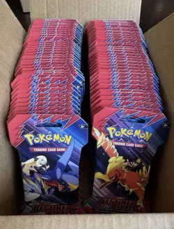 Destined Rivals Pokemon Sleeved Booster Packs LOT OF 100 (New/ Factory Sealed)🚨 - Image 1