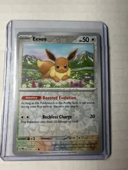 Pokemon TCG Eevee 074/131 Sv: Prismatic Evolutions Reverse Holo - Image 1