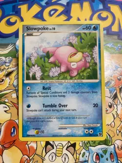 Slowpoke 82/106 Common Great Encounters Pokemon TCG - Image 1