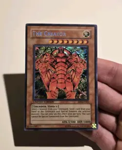 Yugioh The Creator EEN-ENSE2 Elemental Energy Limited Edition Secret Rare VLP - Image 3
