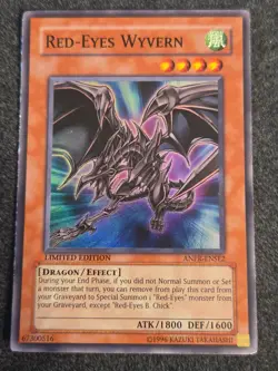 Yugioh: Red-Eyes Wyvern - ANPR-ENSE2 - Super Rare - Limited Edition - LP - Image 1