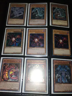Yu-Gi-Oh collection red-eyes blue eyes dark magician basic decks No Binders - Image 4