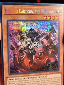 Yugioh! Blazing Cartesia, the Virtuous - MP23-EN162 - Prismatic Secret Rare - NM - Image 3