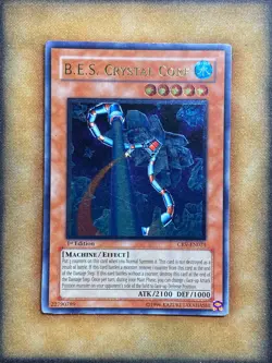 Yugioh B.E.S. Crystal Core CRV-EN021 Ultimate Rare 1st Ed LP - Image 1