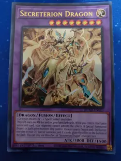 Yugioh Secreterion Dragon DUAD-EN037 Duelist's Advance Ultra Rare 1st Edition - Image 1