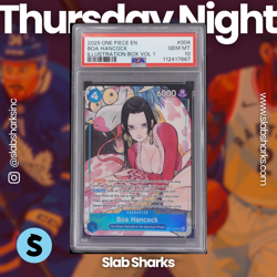 2025 ONE PIECE PROMOS EN ILLUSTRATION BOX VOL. 1 #ST17-004 BOA HANCOCK PSA 10 - Image 1