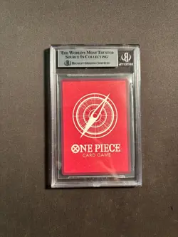 2022 One Piece Japanese Romance Dawn #OP01-002 Trafalgar Law L Alt Art BGS9 BJAH - Image 2