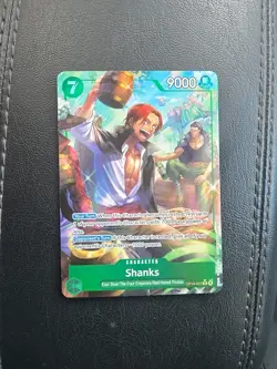 Shanks (Alternate Alt Art) OP14-027 R THE AZURE SEA'S SEVEN English - Image 1