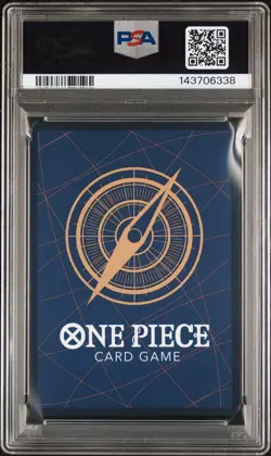 2025 ONE PIECE OP13-CARRYING ON HIS WILL 3RD ANNIV-SILVER #004 SHANKS PSA 10 - Image 2