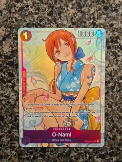 O-Nami OP05-062 Full Art - One Piece Illustration Box Vol. 1 English NM Promo - Image 1