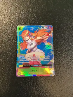 One Piece TCG Two Legends Nami OP08-106 Super Rare NM English Alternate Art - Image 1