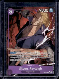 2025 One Piece Carrying on His Will Silvers Rayleigh Alternate Art #OP13-066 - Image 1