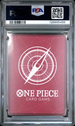 2025 ONE PIECE PROMOS PSA MAGAZINE EXCLUSIVE #001 SHANKS PSA 10 - Image 2