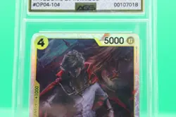 2023 ONE PIECE JAPANESE KINGDOM CONSPIRACIES OP04-104SR BGS 9.5 SANJI SR - Image 3