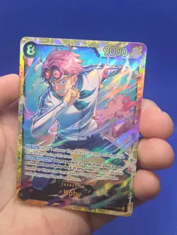 One Piece A Fist of Divine Speed Koby OP11-119 Secret SEC NM - Image 2