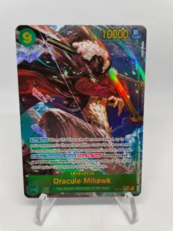 Dracule Mihawk SEC Alt Art Secret Rare OP14-119 One Piece TCG English NEW! - Image 1
