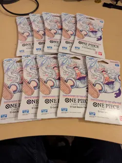 One Piece OP-05 Awakening of the New Era Sleeved Booster Packs- Lot of 10 - Image 2