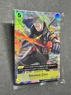 One Piece Roronoa Zoro OP07-113 Illustration Box Vol. 3 Promo Sealed - Image 2