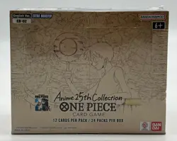 One Piece English EB-02 Anime 25th Collection Extra Booster Box Sealed - Image 1