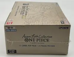 One Piece English EB-02 Anime 25th Collection Extra Booster Box Sealed - Image 5