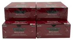 Lot of (4) One Piece OP-13 English Carrying On His Will Booster Boxes Sealed - Image 5