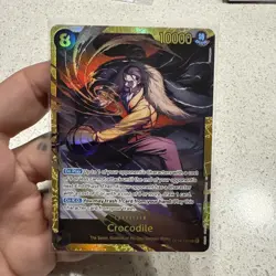 Crocodile - OP14-120 - SECRET RARE - One Piece: The Azure Sea's Seven - Image 1
