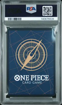 2023 ONE PIECE PROMOS OFFICIAL EVENT SERIALIZED TOP PRIZE SHANKS 948/1000 PSA 10 - Image 2
