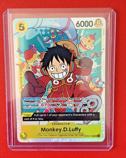 Monkey.D.Luffy • OP07-109 SR Premium Booster Holo Foil One Piece TCG NM - Image 2