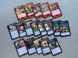 1995 Illuminati New World Order Assassins Card Game Lot - 18 Cards - LP / NM - Image 1