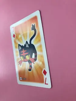 Litten pokemon Playing Poker Card pokeball Nintendo Japanese Very Rare - Image 3