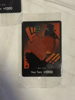 3x SEALED Foil DON!! Card Op-Op Fruit Devil Fruits Collection Vol. 3 One Piece - Image 4