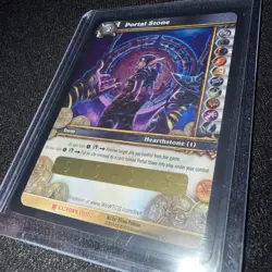 World Of Warcraft WoW TCG Portal Stone Unscratched And Unredeemed Loot Card - Image 3