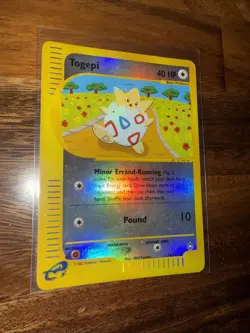 Pokemon Card Togepi 114/147 Reverse Holo Aquapolis 014💎NM LP+💎 - Image 2