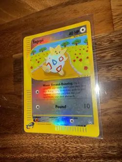 Pokemon Card Togepi 114/147 Reverse Holo Aquapolis 014💎NM LP+💎 - Image 3