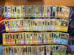 Vintage Pokemon Card Lot Fire Lapras Meganium Ampharos 230+ - Image 2